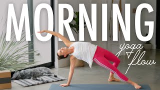 Morning Yoga Flow  20Minute Morning Yoga Practice [upl. by Nnaeitak]