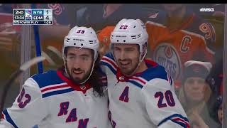 Rangers Comeback vs Oilers  MSG feed  NYR vs EDM  Feb 17th 2023 [upl. by Elston]