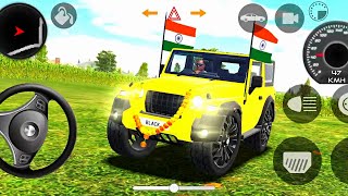 Dollar Song Modified 😈 Mahindra Green Thar  Indian Cars Simulator 3D  shorts ep16 [upl. by Kaasi]