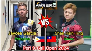 Jaycee Garcia vs Chen Hsin Ting  9Ball Peri Open 2024  Race To 9 [upl. by Erle]