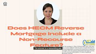 Does HECM Reverse Mortgage Include a NonRecourse Feature [upl. by Kauslick490]