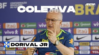 COLETIVA DORIVAL JR  Seleção Brasileira  Eliminatórias da Copa do Mundo 2026 [upl. by Larret]