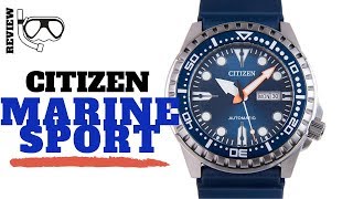 Relógio de Mergulho Citizen Marine Sport Diver de Entrada [upl. by Benkley]