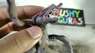 Muto hembra Godzilla de plastilinaHow to make a Female Muto with clay sculpting [upl. by Aryek]