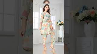 Beautiful woman coatset collectionlatest ladies coat kurti design [upl. by Philomena]