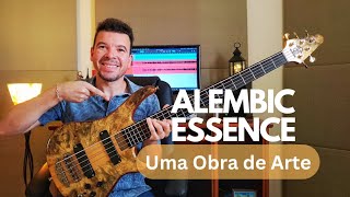 ALEMBIC ESSENCE Review  Não só um Baixo mas sim uma Obra de Arte [upl. by Nies]