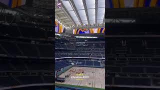 ✅ Aceleran los trabajos para completar las esquinas del videomarcador 360 del Bernabéu [upl. by Sana]