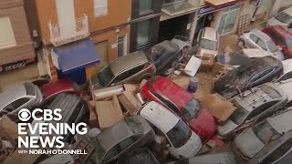 Spain rescue aid efforts continue as frustration rises after deadly flooding [upl. by Island311]