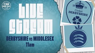 ⚪ LIVE  Derbyshire vs Middlesex [upl. by Kajdan376]