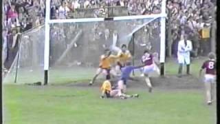 Stephen Joyce Goal  Galway v Rcommon 1986 Connaught SFC Final [upl. by Leahey]