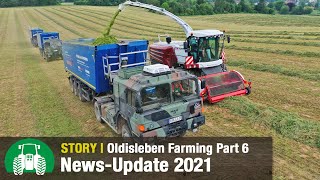 Oldisleben Farming Conventional and Organic Arable Farming on 3700 Hectares 2021 Updates  Part 6 [upl. by Roslyn]