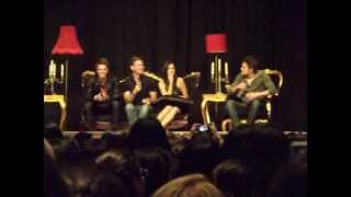 Nate Buzolic Matt Davis Torrey DeVitto and Paul Wesley  Bloodlines  22062013 [upl. by Haidadej478]