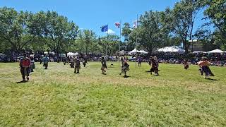 Mens Smoke Dance  Oneida Pow Wow 2024 [upl. by Aztiraj]