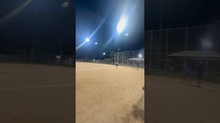 Left field with the quick reflexes to catch the line drive ball ￼softball softballhighlights [upl. by Camila155]