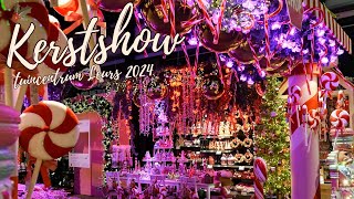 Kerstshow Tuincentrum Leurs 2024  sfeerimpressie amp vlog  Christmaholic [upl. by Oakman]