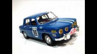 Renault 8 Gordini 1300 Rallye MonteCarlo 1969 69  Solido  Scale 118 [upl. by Aicercal]