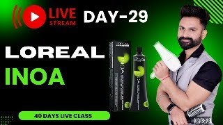 Day29  Loreal Inoa Family  Loreal Brand Knowledge  Live Color Class  Colour Class  Loreal [upl. by Akinehs]