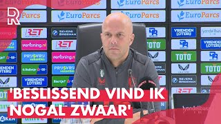 SLOT waarschuwt FEYENOORD richting FC TWENTE Dat is een van de REDENEN waarom zij zo HOOG staan [upl. by Sidras687]