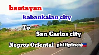 bantayan kabankalan city To San Carlos city Negros occidental Philippines 🇵🇭 [upl. by Yerffe]