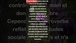 Une maîtresse est reine une femme est esclave Proverbe Portugais shorts [upl. by Arihs]