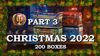 WOT Christmas 2022 200 Boxes  Part 3  50 Lunar Boxes [upl. by Araiek772]