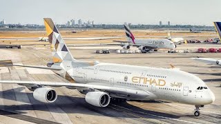 infiniteflight  Etihad Airways A380 full arrival into JFK Airport aviation [upl. by Leber677]