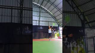 Try to Underarm Serve Tennis tenisindonesia tennis tibatibatenis [upl. by Apicella]