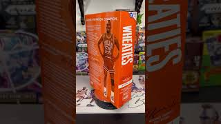 Michael Jordan Wheaties Box michaeljordan shorts cereal nba collectibles shortvideo [upl. by Ellata]