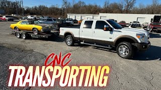 CNC Transporting headed to pick up Rich’s 1977 Cutlass Supreme [upl. by Yrtua505]