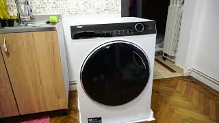 Haier HW80B14979 Washing Machine Unboxing Review [upl. by Llewxam431]