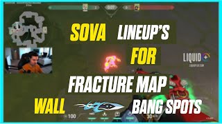 Sova Lineups for Killjoy Ult and wall bang spots on Fracture Map FtAverage Jonas [upl. by Margreta]