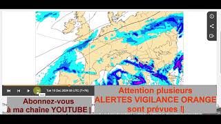 PREVISIONS METEO JUSQUAU 17 DECEMBRE 2024 ALERTE NEIGE VERGLAS ET FORTES PRECIPITATIONS SUD FRANCE [upl. by Mauralia]