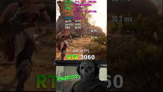 AMD Radeon RX 6600XT 8GB vs NVIDIA GeForce RTX 3060 12GB ojonesu rtx3060 rx6600xt vgacomparison [upl. by Ealasaid533]