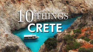 Top 10 Things To Do in Crete Greece [upl. by Gayleen4]