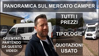 Panoramica completa sul mercato camper 2024 nuovo e usato Orientarsi tra i prezzi di settore [upl. by Eartha]