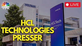 HCLTech Presser  N18L  CNBC TV18 [upl. by Letrice]