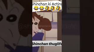 Shinchan ki acting shinchan thuglife 🤣🤣😂 [upl. by Ahsitniuq]