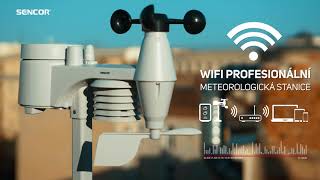 Sencor  WiFi profesionální meteorologická stanice 20s [upl. by Buffo476]