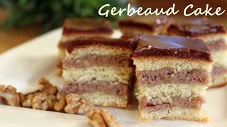 Hungarian Gerbeaud Cake Zserbó szelet [upl. by Montano671]