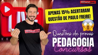 PEDAGOGIA PARA CONCURSOS  RESOLUÇÃO DE QUESTÕES DE PROVAS [upl. by Archibald85]