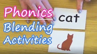 Blending Activities  Phonics [upl. by Hesoj]