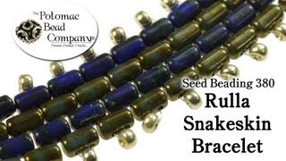 Make a Rulla Snakeskin Bracelet [upl. by Sisto]