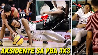 SAD News sa PBA 3X3 Cabrera NagCollapse  Val Acuna Nagtamo ng BROKEN JAW [upl. by Enedan713]