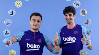 🤪 BARÇA EMOJIS with DEST amp TRINCAO [upl. by Riva]