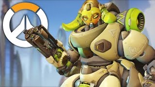 ORISA GAMEPLAY NOVO PERSONAGEM DE OVERWATCH [upl. by Einej991]