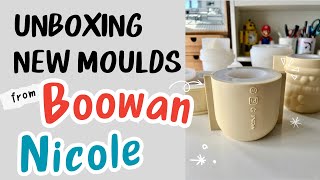 New Silicon Mould from Boowan Nicole  Unique Mold  Unboxing [upl. by Ynettirb685]