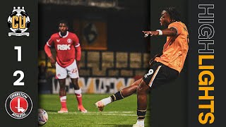 Cambridge United v Charlton Athletic Highlights [upl. by Sharity441]