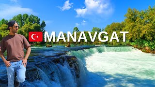 Antalya Turkey The Spectacular MANAVGAT Waterfall  Manavgat Şelalesi 🇹🇷 [upl. by Pavier425]