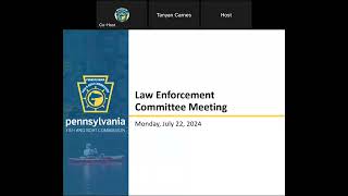 Law Enforcement Committee Meeting  July 22 2024 [upl. by Ecylahs]