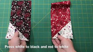 No YSeam Eight Point Star Quilt Block Tutorial [upl. by Scherman29]